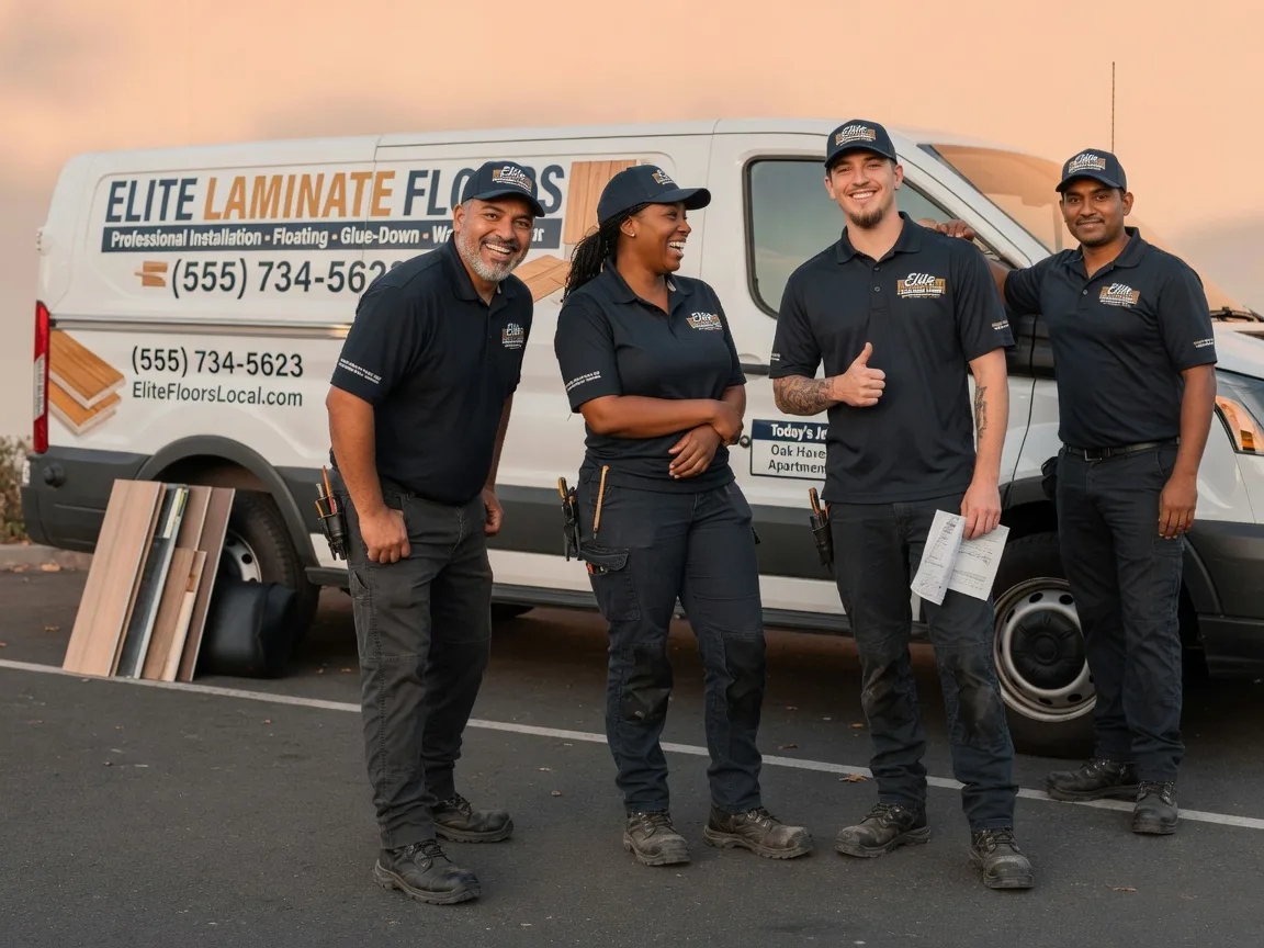 Laminate flooring installation company in El Nido, CA